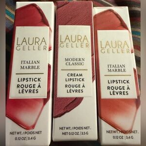 Laura geller lipsticks set of 3